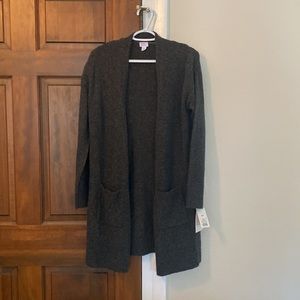 Long sleeve cardigan